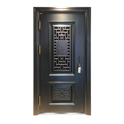 China Modern design interior stainless bulletproof security anti theft door home door anti theft steel steel doors for sale for sale