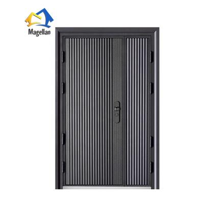 China Rustic high quality popular safety security stainless steel product steel door for sale for sale