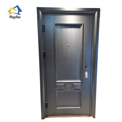 China Waterproof Luxury High Quality Door Homes Entrance Modern Front Entry With High Quality Lock for sale