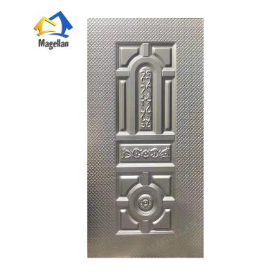 China Anti-theft metal mold stamped steel door skin for sale