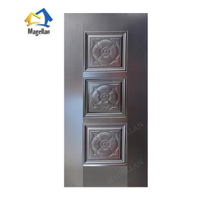 China Anti-theft Chinese Factory Export Stamped Single Door Molded Door Skin for sale