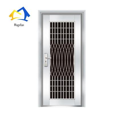 China Swing Door Design Exterior Doors 304 Stainless Steel Front Entry 48 Inch For Apartment for sale