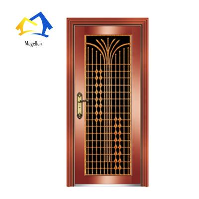 China Modern Luxury Commercial Entrance 304 Stainless Steel Glass Door for sale