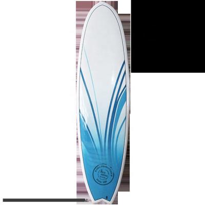 China Unisex Epoxy Fiberglass Fish Tail Surfboard With Fom Core for sale