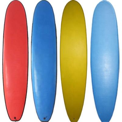 China 2021 unisex super soft surfboards with surf fins for surf school for sale