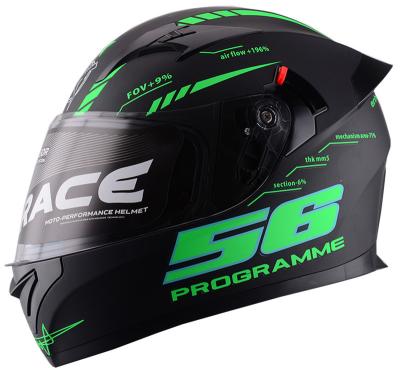 China Scratch Resistance Motorcycle Full Face Helmet DOT Certified for sale