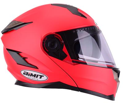 China Motor Flip Up Flip Up Motorcycle Helmet With Safe Inner Sun Visor Of Best Selling Helmets for sale