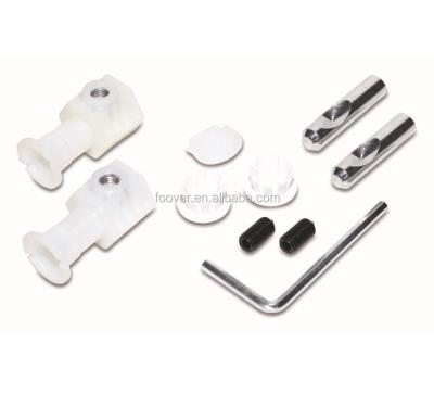 China Modern Wall Mounted Toilet Fixing Kit Wall Hung Toilet Installation Bolt Screw Set Side Installation for sale