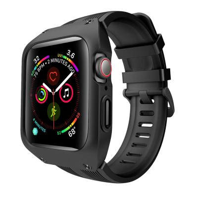 China Shock Proof Drop Proof Shock Proof Rugged Protective Case For Apple Watch Series 3/4 for sale