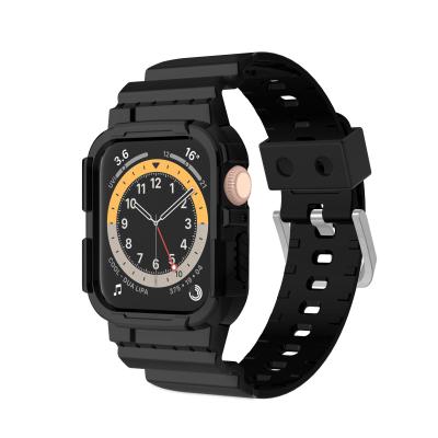 China Fashion T500/W26/44mm Watch Band Case For Apple Watch Strap Cover For iWatch 40mm Man Watch Sport Band for sale