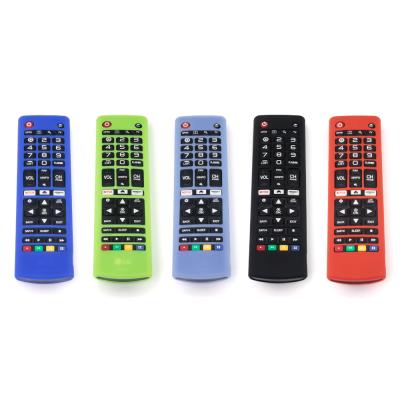 China Fashion silicone cover remote control use for LG TV controller AKB75095307/AKB74915305/AKB75375604 protective silicone case for sale