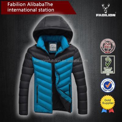 China Breathable Man Winter Down Feather Thicken To Keep Warm More Color For Man Jacket for sale