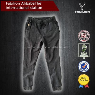 China The elastic force of high quality wholesale boys men's high waisted anti-pilling sweatpants for outdoor jogger panties for sale