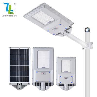 China Best Quality Ip65 Road Street Light Outdoor Waterproof ABS 200w 300w All In One Integrated Led Solar Road Light for sale