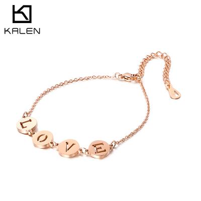 China TRENDY Stainless Steel Women's 2020 Lock Bracelet Bangle Fashion Chain Bracelets for sale