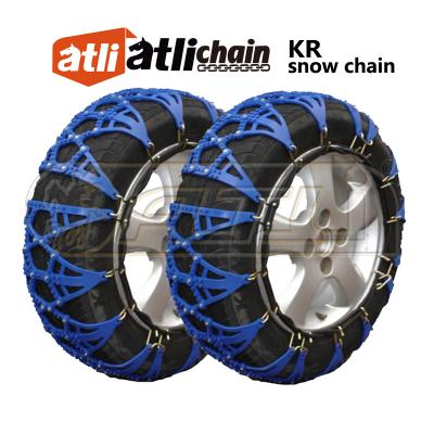 China Anti Skid Atli SUV Emergency Tire Thickening Anti-Slip Diamond TPU Quick Rise Rubber Snow Chain for sale