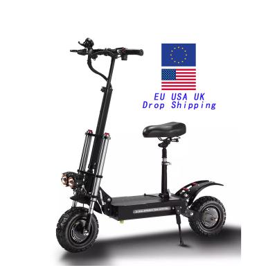 China Cheap Dual Motor 2400w Electrico Fold Unisex High Speed ​​Electric Scooter Two Wheel 11 Inch Adult E-scooter Battery 60v 85Km/H 2022 for sale