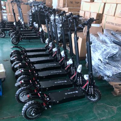 China Fast Folding Mobility 2400W Mini Adult Electric Scooter EU Citycoco Dual Drive 10-Inch Unisex Wholesale Electric Scooter for sale