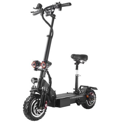 China Wholesale Capacity 5600w 60v Unisex Custom Scooter Battery Adult 2022 Electric Off Road E-scooter With Seat for sale