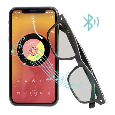 China Fashionable BLUETOOTH SUNGLASSES Acetate Polarized Music Sun Glasses Smart Bluetooth Eyewear Audio Fashion Glasses Goggles Sunglasses for sale