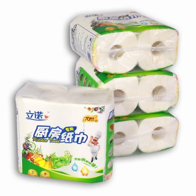 China Kitchen Cleaning Roll 2 Layer Kitchen Paper for sale