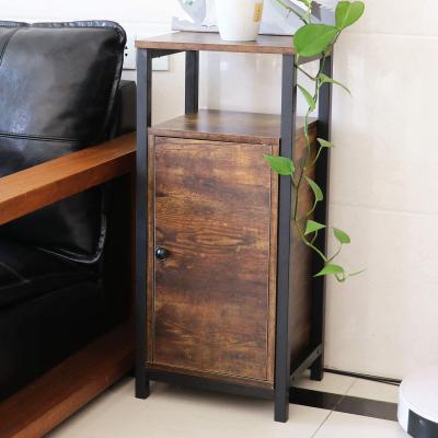 China PANEL Storage POS Cabinet Living Room Floor Cabinet Industrial Side Cabinet With Shelf for sale