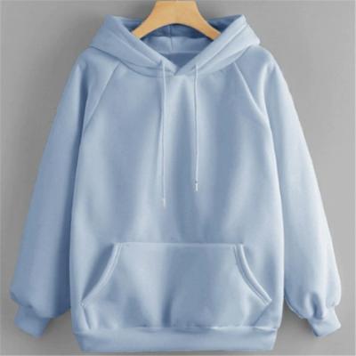 China Anti-wrinkle high quality sportswear large size women's cotton hoodie casual hoodie sweatshirt for women for sale