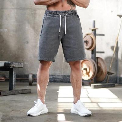 China 2022 Wholesale Custom Price Anti-Wrinkle Custom French Terry Cotton Men's Embroidered Blank Jogger Shorts For Men for sale