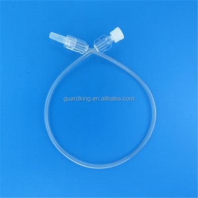 China PVC Medical Fluid Iv Extension Tube With Female / Male Luer Lock Manufacturers for sale