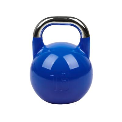 China Universal Custom Logo Fitness Sports Cast Iron Competition Kettlebells for sale