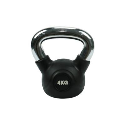 China Commercial Use Hot Sales Black Rubber Kettlebells Factory Produce Directly For Weightlifting Export Kettlebell for sale