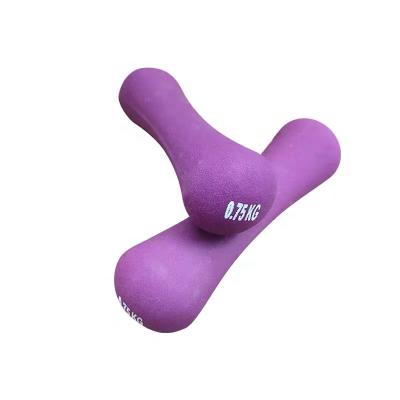 China Durable Hot Sale Customized And Comfortable Neoprene Dumbells Vinyl Dumbbell Set Gym Dumbbell for sale