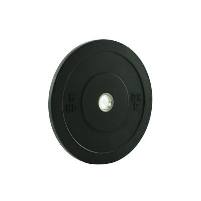 China Customized Universal 2021 Bumper Plate High Quality Cheap All Weight Black Rubber Plate for sale