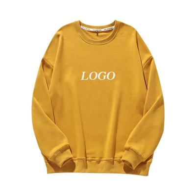 China unsix high quality custom organic men's plain crew neck cotton Anti-wrinkle 480gsm logo hoodies and sweatshirts for sale