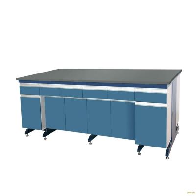 China Industrial Lab Worktop Wood And C-Steel Phenolic Frame Used For Lab Furniture zu verkaufen