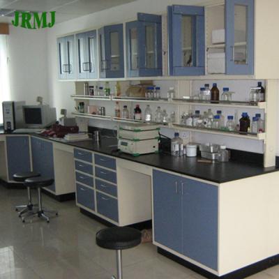 China 16mm 19mm epoxy resin wood and metal cabinet commercial laboratory furniture Te koop