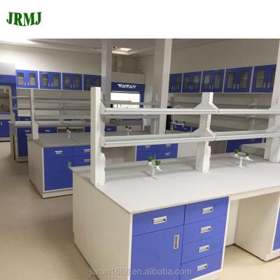 China Acid proof steel laboratory work bench, language lab table, language lab for school à venda