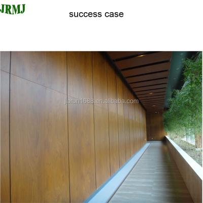 China Kraft 4mm 6mm 8mm thickness exterior wall laminates / compact hpl board for sale