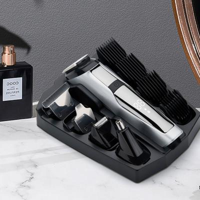 China Outdoor Good Quality Professional Hair Clipper And Cordless Hair Trimmer With Electric Silver Hair Shaver for sale