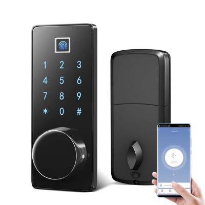 China 2022 Newest Digital Zinc Alloy Smart Door Lock Deadbolt Smart Door Lock for sale