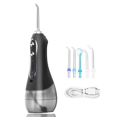 China Outdoor Professional Dental Care Portable Cordless 350ml Water Flosser for sale