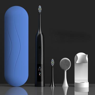 China ABS Adult Best Electric Toothbrush Smart Portable Electric Toothbrush With Travel Case for sale