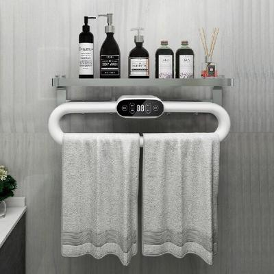 China New Amazon Heater Bathroom Electric Towel Rack Large Area Drying Heated Towel Rack for sale