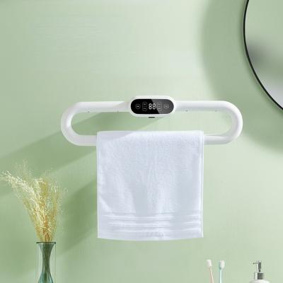 China 2022 High Quality Heater Towel Warmer Rack Touch Screen Bathroom Wall Mounted Towel Rack for sale