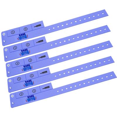 China China Event Party Festival Hotel Purchase Order Pcs Tags Customized Vinyl Eco-friendly Wristband for sale