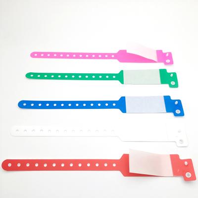 China China Professional Manufacturer WaterProof Type Plastic Material Hospital Wristband Medical Wristband for sale