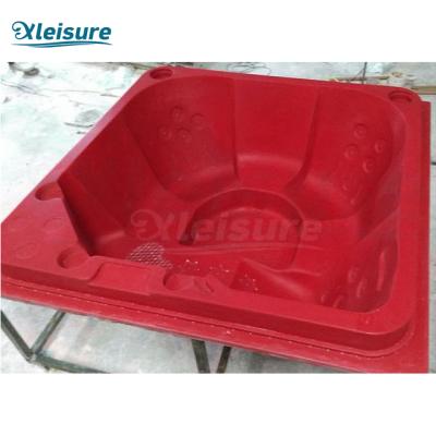 China Outdoor Multilevel 5 Seats ODM Fiberglass Hot Tub Mold Spa Bath Full Therapy Lounges Seating for sale