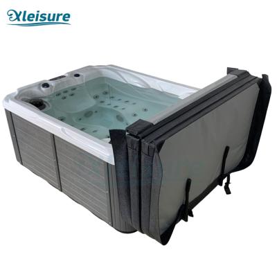 China Professional Wholesale Waterproof Spa Cover Cover Hinge Structure Hot Tub Cover PANEL Charcoal Commercial Spa for Acrylic Spa for sale