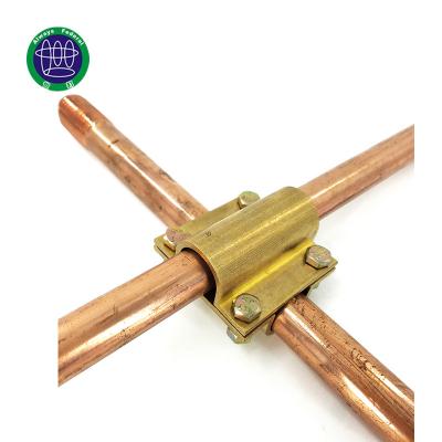 China Copper Layer And Copper Bonded Earthing Rod Steel Core Lightning Protection for sale