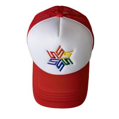 China breathable & Custom Fitted Hat Embroidered Trucker Waterproof Mesh Cap Cheap Trucker Hat From China for sale